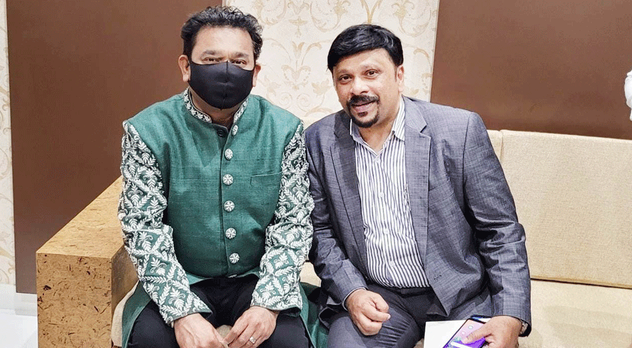 എക്​സ്​പോയിൽ എ.ആർ റഹ്​മാനൊപ്പം അൽപനേരം