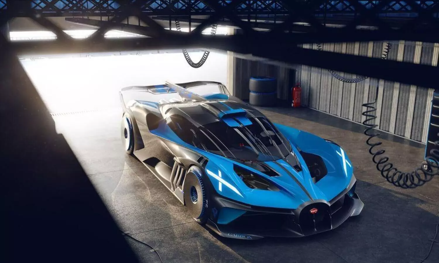 Bugatti Bolide named the world