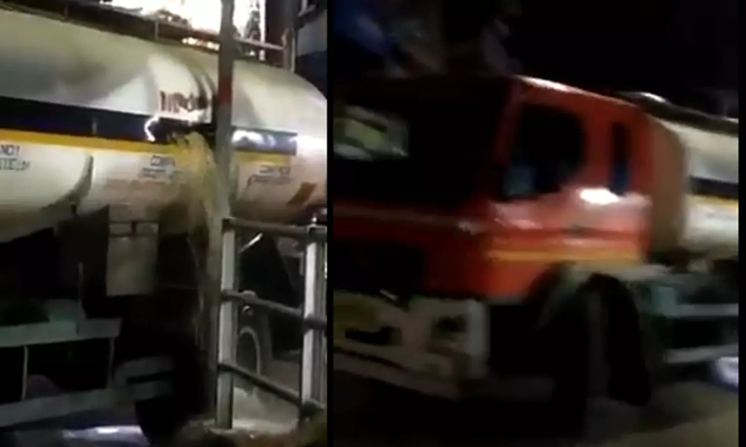 താനൂരിൽ ​ടാങ്കർ ലോറി​ അപകടം; പെട്രോൾ ഒഴുകുന്നു, ആളുകളെ മാറ്റുന്നു- വിഡിയോ