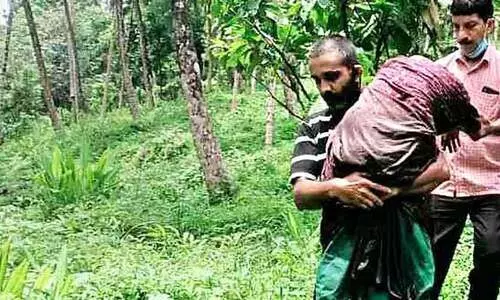 ഒരാഴ്ചയുടെ തിരോധാനം ഏലിയാമ്മക്ക്​ അഞ്ചു മിനിറ്റിലെ മടങ്ങിവരവ്