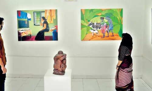 exhibition of  paintings