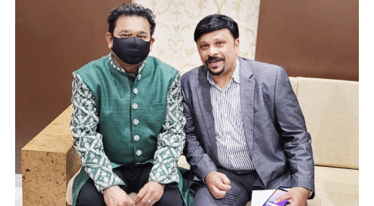 എക്​സ്​പോയിൽ എ.ആർ റഹ്​മാനൊപ്പം അൽപനേരം