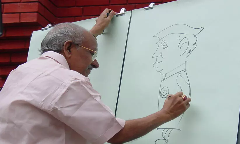 കൊണ്ടവനെയും കണ്ടവനെയും ചിരിപ്പിച്ച വരകൾ കൊണ്ടവനെയും കണ്ടവനെയും ചിരിപ്പിച്ച വരകൾ