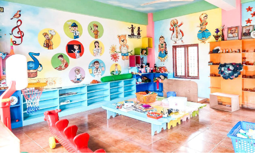 ഇവിടെ പ്രീപ്രൈമറി പഠനം ഇനി വേറെ ലെവൽ...