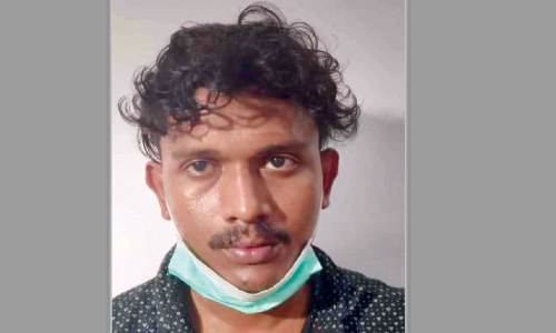 പു​ല​ർ​ച്ചെ ന​ട​ക്കാ​നി​റ​ങ്ങി​യ വീ​ട്ട​മ്മ​യെ പീ​ഡി​പ്പി​ക്കാ​ൻ ശ്ര​മം; യു​വാ​വ്​ അ​റ​സ്​​റ്റി​ൽ