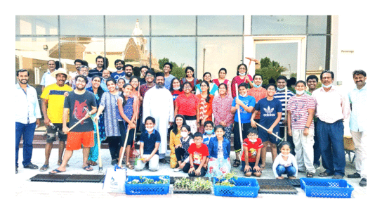 അൽഐൻ ഓർത്തഡോക്സ്‌ ദേവാലയത്തിൽ ജൈവകൃഷിക്ക്‌ തുടക്കം