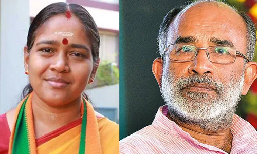 Shobha surendran, Alphonse kannamthanam