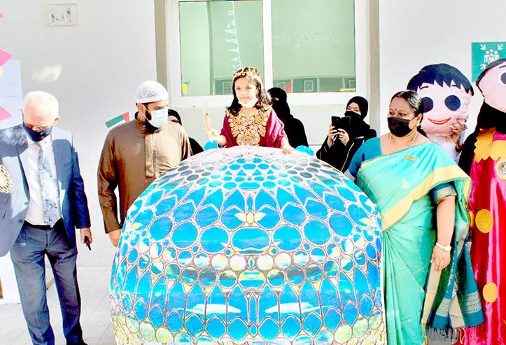 വിശ്വമേളയുടെ പ്രചാരണമൊരുക്കി സ്കൂൾ കുട്ടികൾ വിശ്വമേളയുടെ പ്രചാരണമൊരുക്കി സ്കൂൾ കുട്ടികൾ