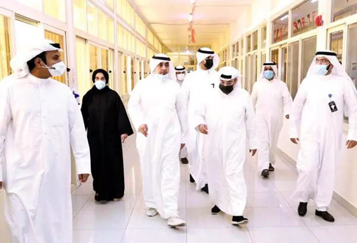 തൊ​ഴി​ലാ​ളി അ​ഭ​യ​കേ​ന്ദ്ര​ത്തി​ൽ ഉ​ന്ന​ത​ത​ല സ​ന്ദ​ർ​ശ​നം