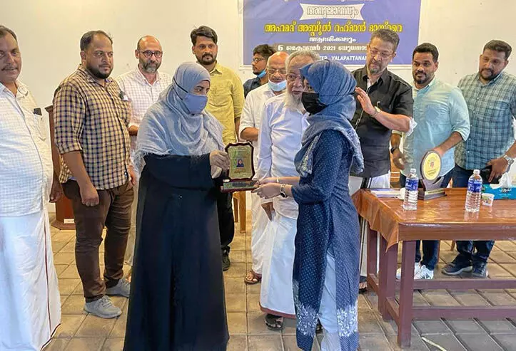 എസ്​.എസ്​.എൽ.സി വിജയികൾക്ക്​ വളപട്ടണം കൂട്ടായ്​മയുടെ ആദരവ്​