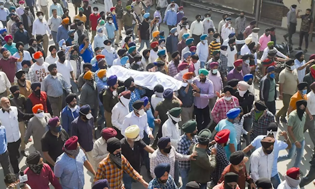 sikh protest