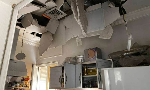 അ​ടു​ക്ക​ള​യി​ൽ പൊ​ട്ടി​ത്തെ​റി: ര​ണ്ടു​പേ​ർ​ക്ക്​ പ​രി​ക്ക്​