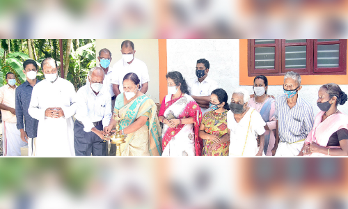 എം.എസ്. സുനിലി​െൻറ 220ാമത് സ്നേഹഭവനം ആനിയമ്മക്ക്