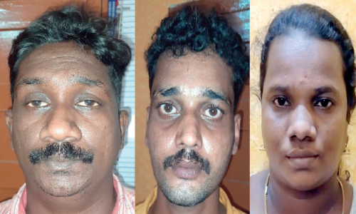 sajeesh, deepu, raji