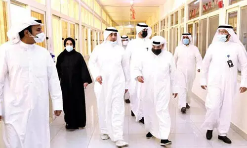 തൊ​ഴി​ലാ​ളി അ​ഭ​യ​കേ​ന്ദ്ര​ത്തി​ൽ ഉ​ന്ന​ത​ത​ല സ​ന്ദ​ർ​ശ​നം