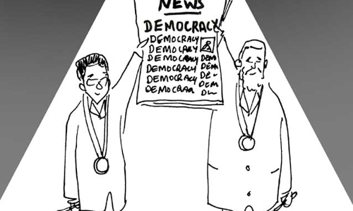 സമാധാന നൊബേൽ സമ്മാനം മാധ്യമപ്രവർത്തകർക്ക്