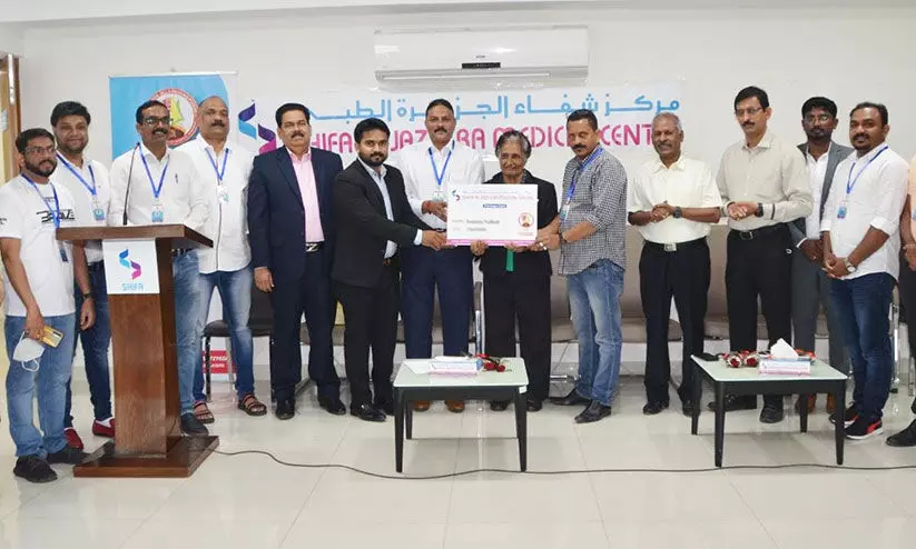 കെ.പി.എഫ്, ഷിഫ അൽ ജസീറ മെഡിക്കൽ ക്യാമ്പ് ആരംഭിച്ചു കെ.പി.എഫ്, ഷിഫ അൽ ജസീറ മെഡിക്കൽ ക്യാമ്പ് ആരംഭിച്ചു