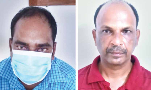 മാൻ വേട്ട: രണ്ടുപേർ അറസ്​റ്റിൽ