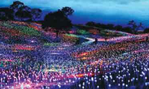 60,000 ചെ​റു​ലൈ​റ്റു​കൾ; പാ​ല​ക്ക​യം​ത​ട്ട് ഇ​നി മ​ഴ​വി​ല്ല​ഴ​കി​ൽ മി​ന്നി​ത്തി​ള​ങ്ങും