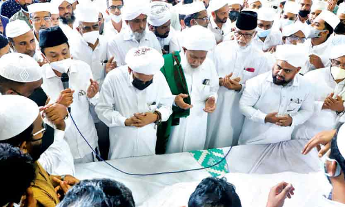 അബ്​ദുസ്സലാം മുസ്​ലിയാർക്ക്​ യാത്രാമൊഴി