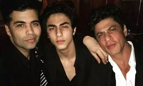 Karan Johar Rushes to Mannat After Shah Rukh Khans Son Aryan Khan Denied Bail in Drug Bust Case