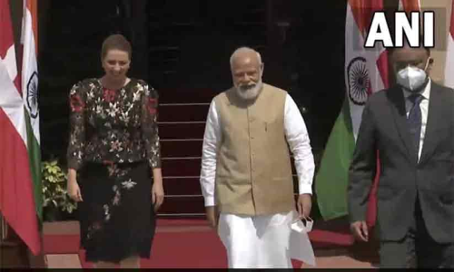 Narendra Modi, Mette Frederiksen