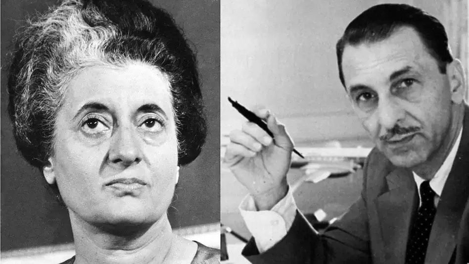 indira gandhi and jrd tata