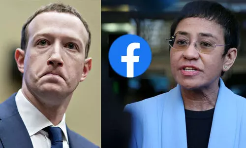 ഫേസ്​ബുക്ക്​ ജനാധിപത്യത്തിന്​ ഭീഷണി; രൂക്ഷ വിമർശനവുമായി സമാധാന നൊബേൽ ജേത്രി മരിയ റെസ്സ