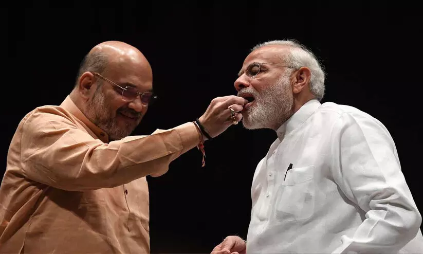 മോദി താനറിയുന്ന ഏറ്റവും വലിയ ജനാധിപത്യവാദി -പ്രശംസയിൽ മൂടി അമിത്​ ഷാ