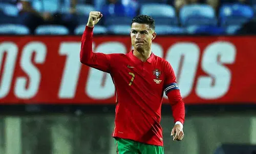 പുതിയ റെക്കോർഡിട്ട്​ ക്രിസ്റ്റ്യാനോ റൊണാൾഡോ; ഖത്തറിനെ തകർത്ത്​ പോർച്ചുഗൽ