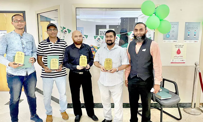 ര​ക്ത​ദാ​നം സ​പ​ര്യ​യാ​ക്കി ബ്ല​ഡ് ഡോ​ണേ​ഴ്സ് പാ​ർ​ക്ക്