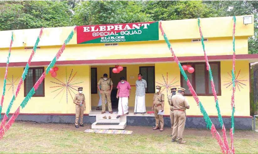 എലിഫെൻറ് സ്പെഷല് സ്ക്വാഡ് പ്രവര്ത്തനമാരംഭിച്ചു എലിഫെൻറ് സ്പെഷല് സ്ക്വാഡ് പ്രവര്ത്തനമാരംഭിച്ചു