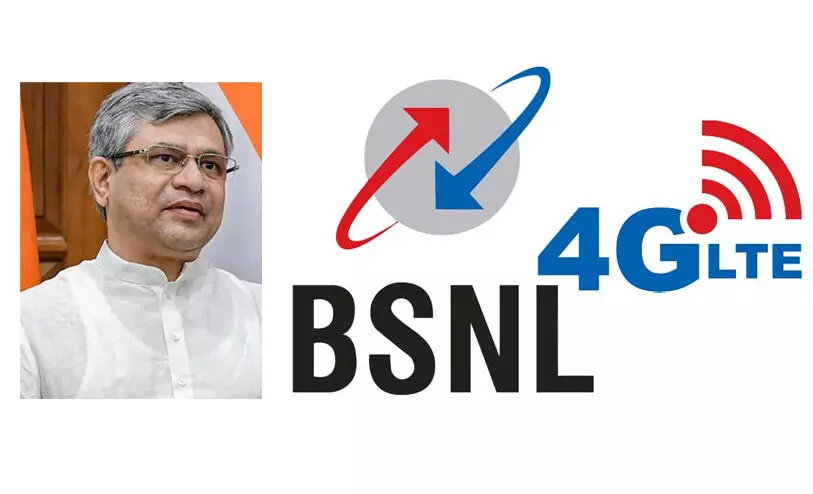 മറ്റുള്ളവർ 5ജിക്ക്​ പിറകിലോടുമ്പോൾ ഇന്ത്യൻ നിർമിത 4ജി നെറ്റ്​വർക്കുമായി ബി.എസ്​.എൻ.എൽ; 4ജി വോള്‍ടി കോള്‍ പരീക്ഷിച്ച്​ മന്ത്രി
