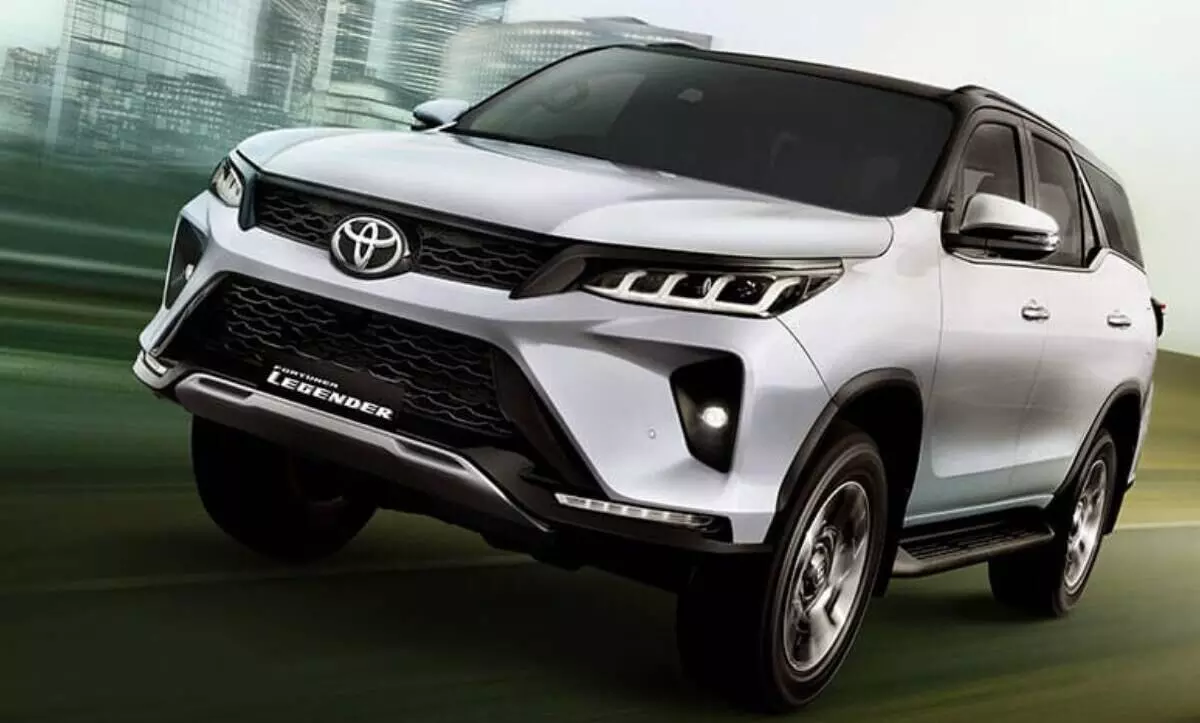Toyota Fortuner Legender 4x4 SUV launched in India