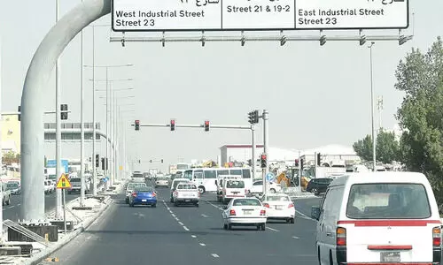 ഇൻഡസ്​ട്രിയൽ ഏരിയ റോഡുകൾ ഗതാഗത സജ്ജം