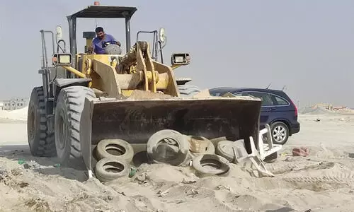 വാഹനങ്ങൾ നീക്കംചെയ്യൽ കാമ്പയി​നുമായി മുനിസിപ്പാലിറ്റി