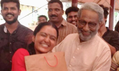 manju warrier and nedumudi venu