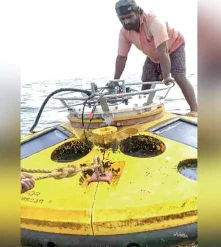 അ​റ​ബി​ക്ക​ട​ലി​ൽ കാ​ലാ​വ​സ്ഥ നി​രീ​ക്ഷ​ണ കേ​ന്ദ്രം  കാ​ണാ​താ​യ സം​ഭ​വം: അ​ന്വേ​ഷ​ണം താ​നൂ​രി​ലും