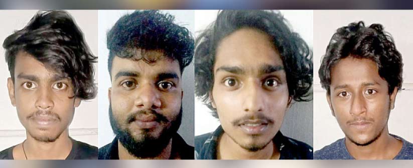 Attacked family who went in car Five arrested Attacked family who went in car Five arrested