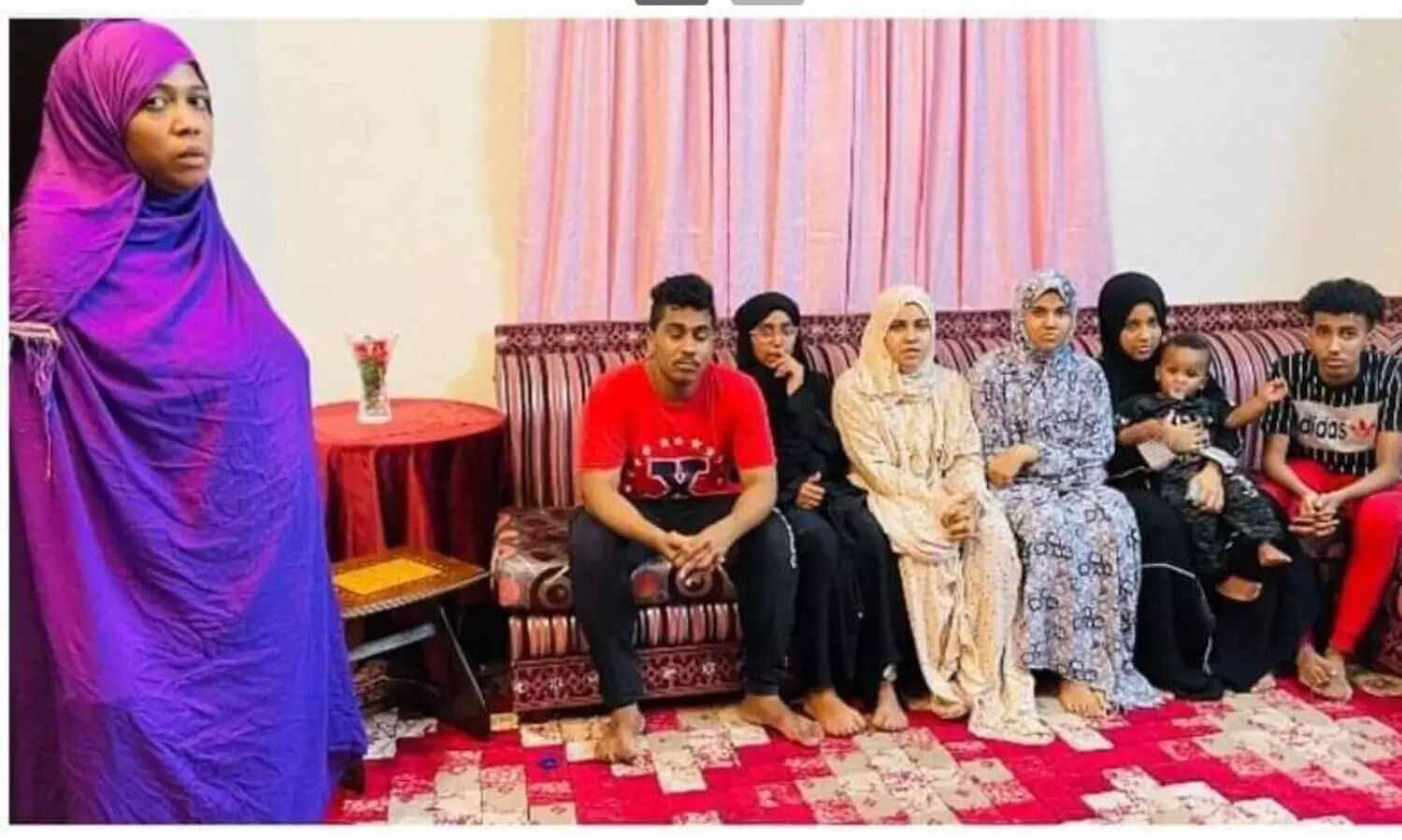 കണ്ണീർമഴയത്തെ സോമാലിയക്കാരിക്കും മക്കൾക്കും സാന്ത്വനക്കുടയുമായി ജിദ്ദയിലെ പെരിന്തൽമണ്ണ കെ.എം.സി.സി