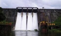 ചിമ്മിനി ഡാമിൻ്റെ ഷട്ടറുകൾ കൂടുതൽ ഉയർത്തി ചിമ്മിനി ഡാമിൻ്റെ ഷട്ടറുകൾ കൂടുതൽ ഉയർത്തി