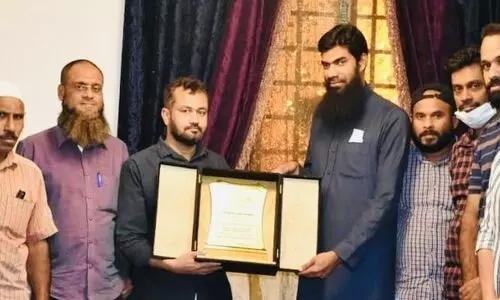 മുഹമ്മദ്​ കബീർ മങ്കടക്ക്​ യാത്രയയപ്പ് നൽകി