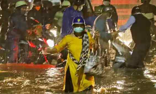 bengaluru airport rain