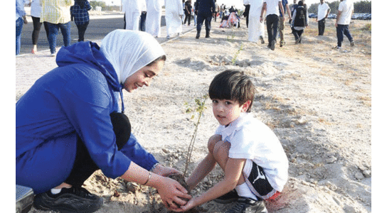 കാർഷിക അതോറിറ്റി വനവത്​കരണ കാമ്പയിൻ നടത്തുന്നു