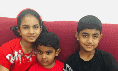 ലോ​ക​റെ​ക്കോ​ഡി​ട്ട കു​ട്ടി​ക്ക​ളി