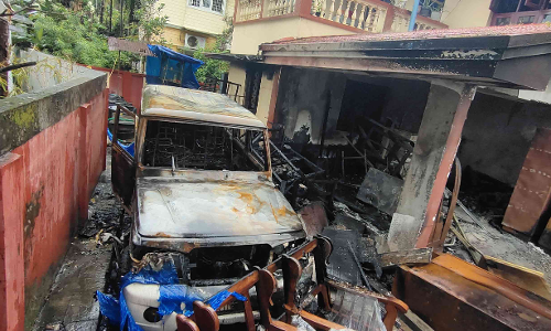 പേട്ടയില്‍ ഫര്‍ണീച്ചര്‍ കടയ്ക്കു തീപിടിച്ച് ഒരാള്‍ മരിച്ച സംഭവത്തില്‍ ദുരൂഹത