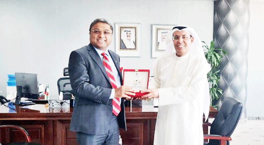 എൻജിനീയറിങ്​  അക്രഡിറ്റേഷൻ മേധാവിയുമായി   അംബാസഡർ ചർച്ച നടത്തി