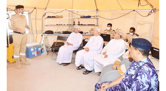 ബാത്തിന മേഖല തിരിച്ച്​ നടക്കുന്നു