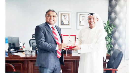 എൻജിനീയറിങ്​  അക്രഡിറ്റേഷൻ മേധാവിയുമായി   അംബാസഡർ ചർച്ച നടത്തി