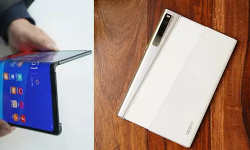 സാംസങ്ങ്​ സീ ഫോൾഡ്​ സീരീസിനെ വെല്ലാൻ മടക്കാവുന്ന ഫോണുമായി ഒപ്പോ; ഫീച്ചറുകൾ ഇവയാണ്​